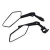 1 Pair Bike Rearview Mirrors 360 Degree Rotation Cycling Handlebar Mirror Replacement for Electric