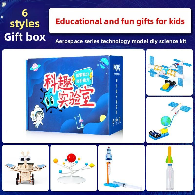 Physics Science Experiment Diy Space Robot Kit For Kids Educational Stem Toy