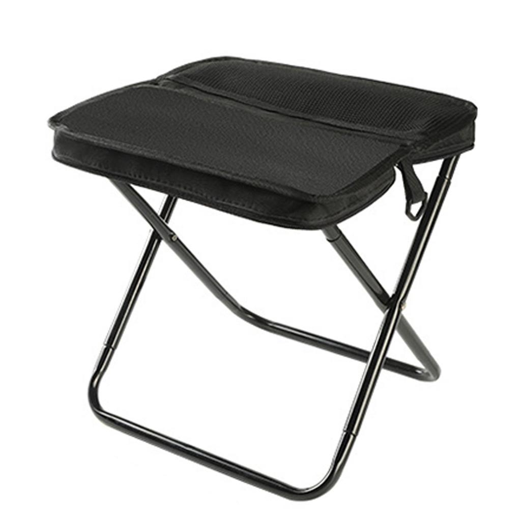 Folding Backpack Stool Wear-resistant Sturdy Crossbody Sports Folding Chair Strong Load-bearing Handbag style Pencil Case Stool