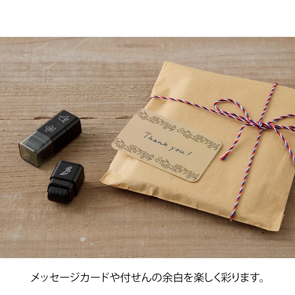 Midori Stamp Roller, Plant Pattern, 35625006