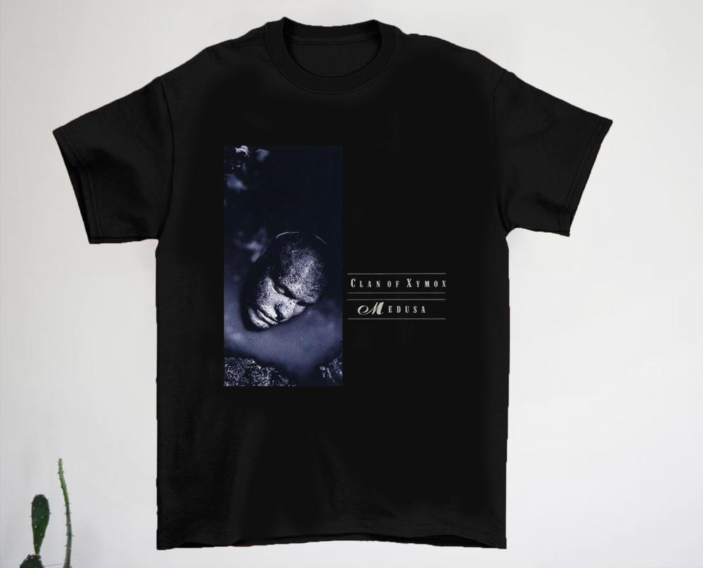 Clan Of Xymox Medusa Album Black Cotton Adult TShirt BS069 Unisex T-Shirt L