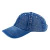 New denim baseball cap light plate pure cotton washed cap women's versatile face small sunscreen visor