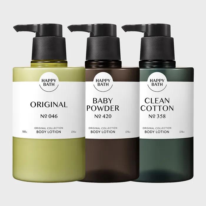 Happy Bath Original Collection Body Lotion 500g x 3