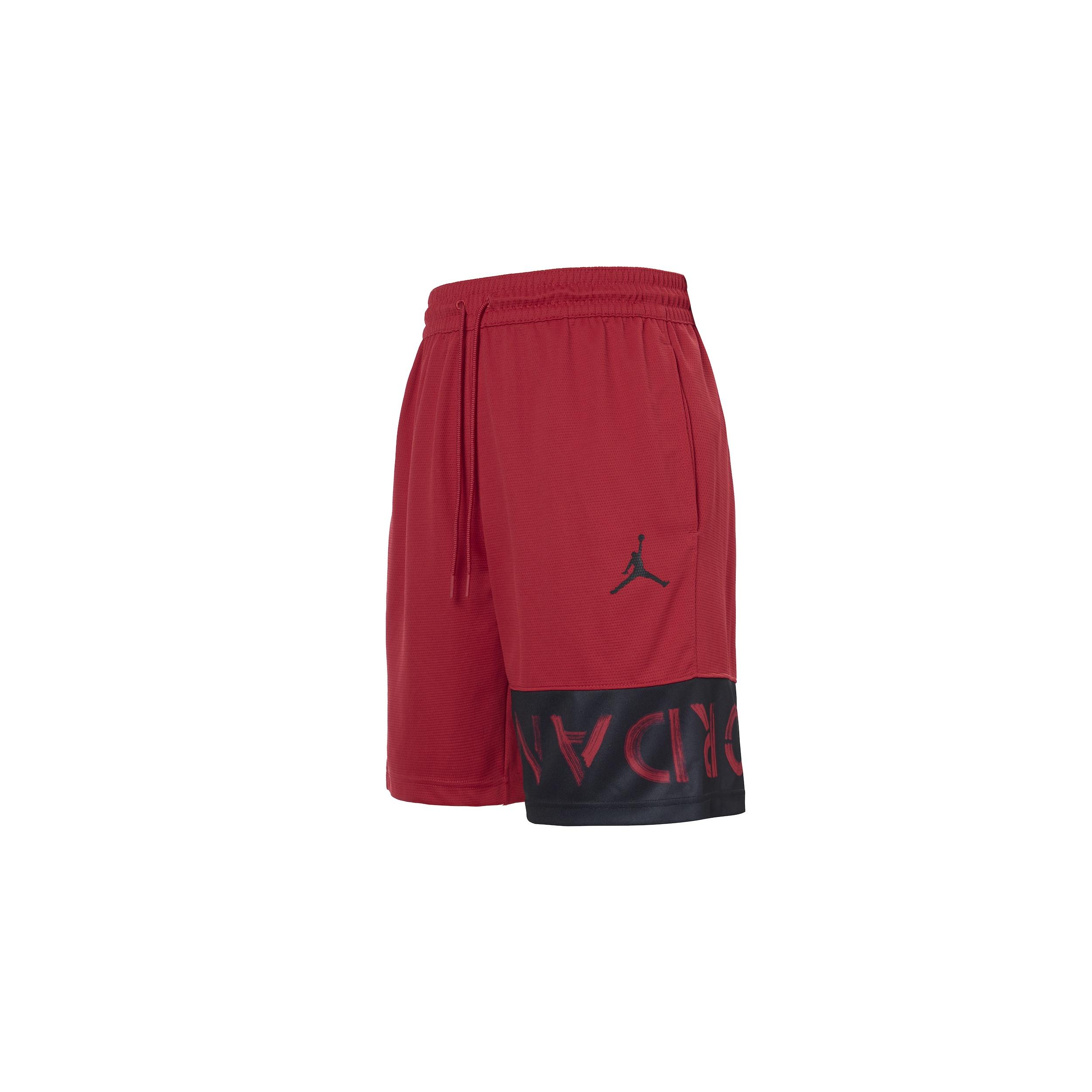 Air Jordan Jumpman Air 10 BasketballShorts Men Black/Red Men s CK6832-687 M