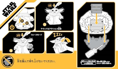 Hasbro Star Wars The Child Edição Animatrônica, um brinquedo de Mandalorian com mais de 25 sons e movimentos, adequado para maiores de 4 anos. (F1119) Pro Autêntico