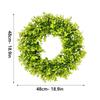 Eucalyptus Green Leaves Wreath - Spring/Summer Door & Window Hanging Decoration