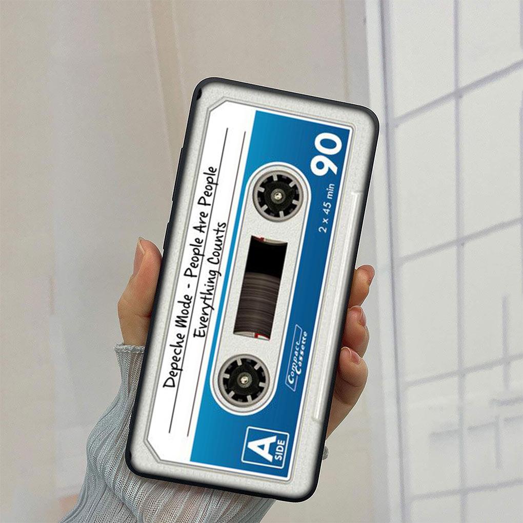 Cassette Tape Soft Phone Cover for Xiaomi Redmi Note 13 13C A3 A3X Mi POCO F6 F5 Pro C65 C55 C50 C51 Silicone Case