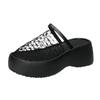 Newly-released Niche Flip-flops with Openwork Design and Thick Sole - Women's Shoes