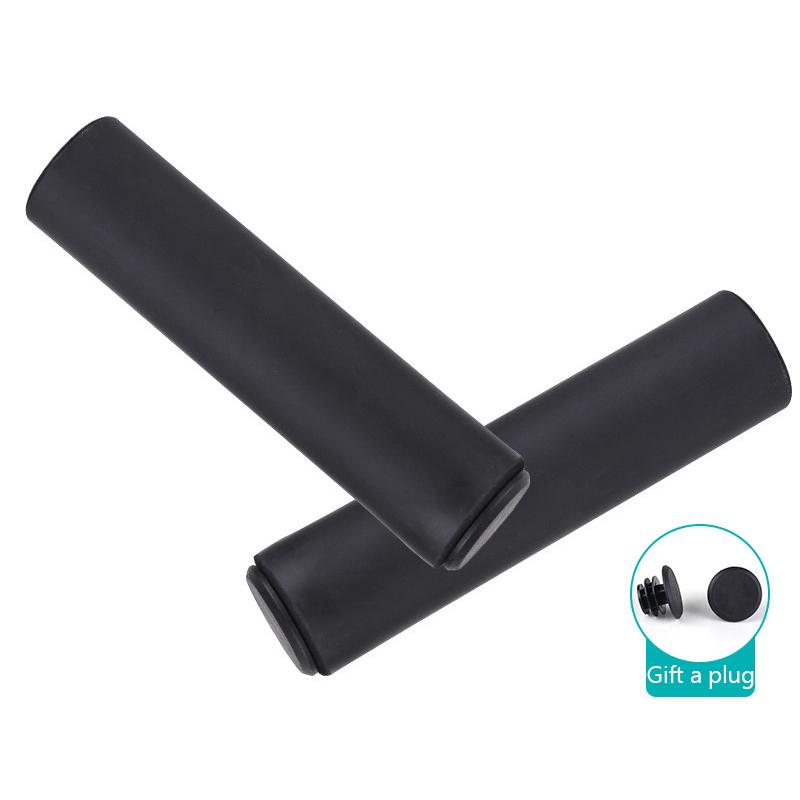 

2 шт. мягкие силиконовые ручки для велосипедного руля, наружные ручки для горного велосипеда, шоссейные, губчатые, противоскользящие, прочные, поддерживающие, велосипедная часть 13CM чёрный