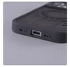 iPhone 17 Pro Max Magnetic Ring Stand Case with Skin-Feel Cover