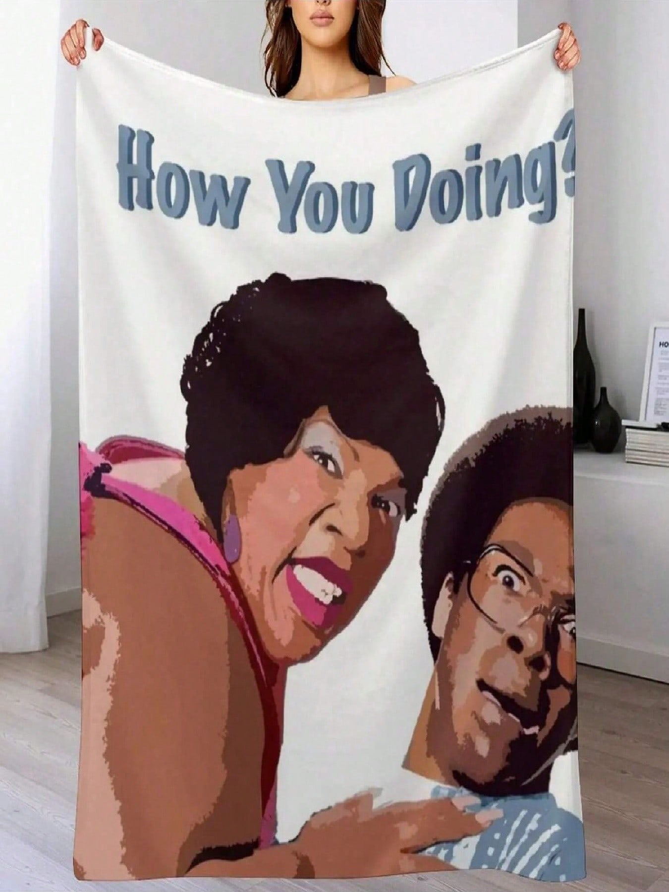 Norbit - HOW YOU DOING Throw Blanket Single Cosplay Anime Hairys  Blankets 75X95CM
