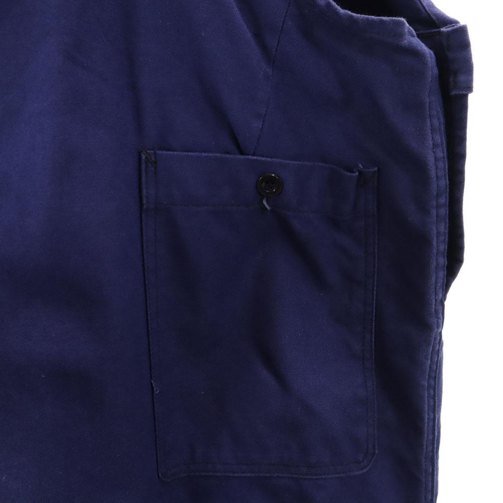 FRENCH ARMY Work Overall 96/76 Bluish Purple Men's Used