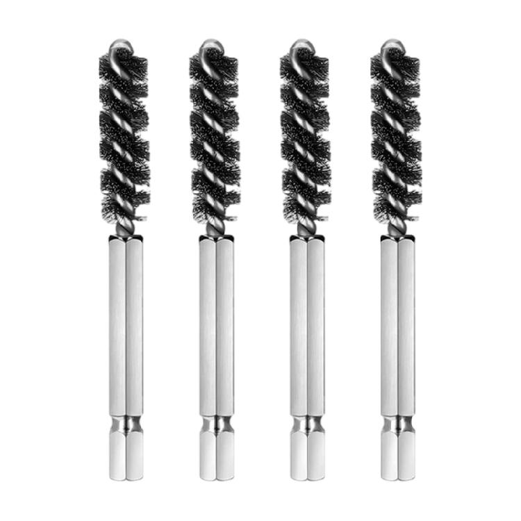 2/4 Pcs Golf Shaft Ferrules Brush  Stainless Steel Bore Brush Wire Brush Golf Club Cleaning Tool