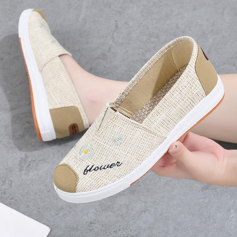 Versatile Cloth Shoes, Women's Shoes, Anti-slip Soft-soled Shoes, Casual Breathable and Durable Shoes