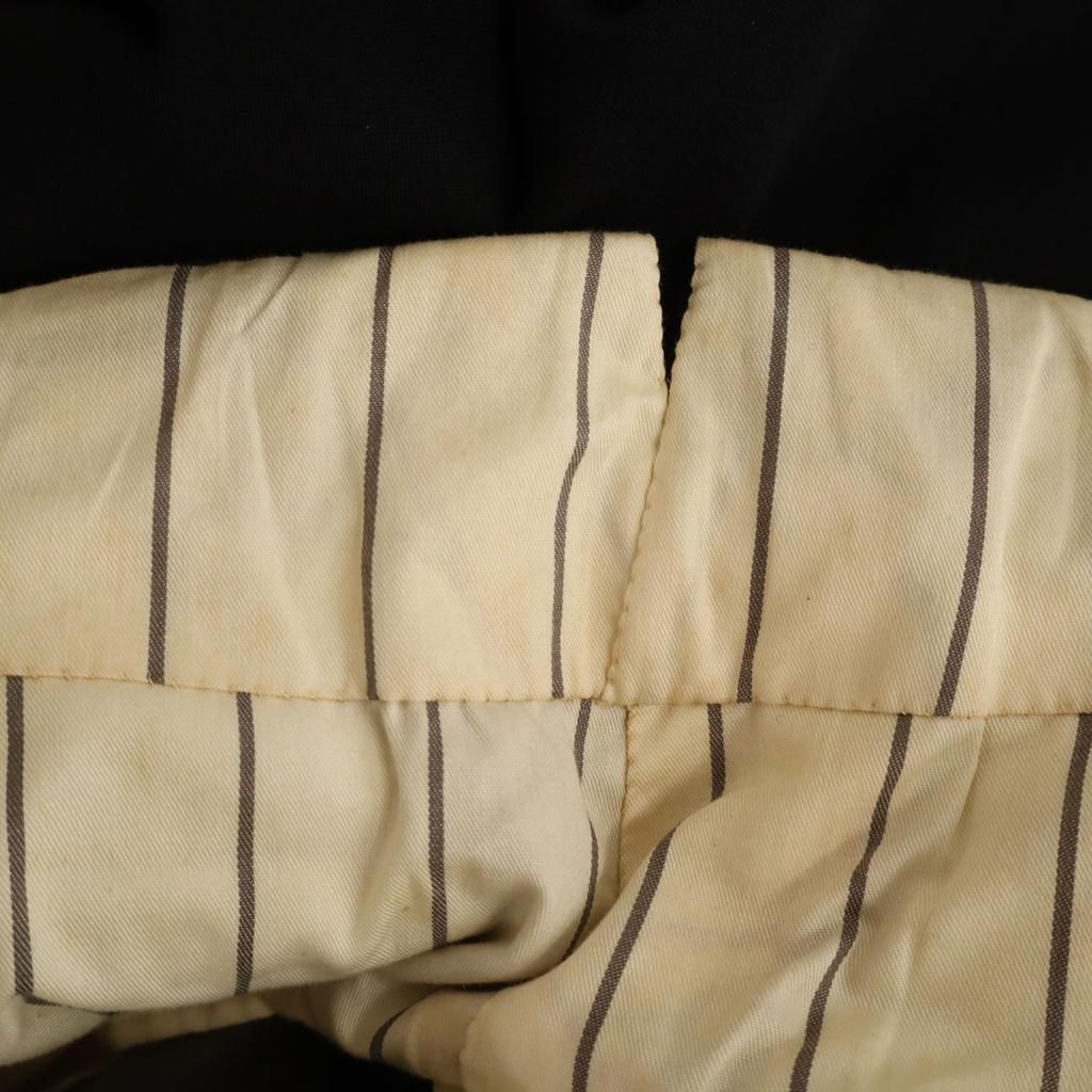 70s Vintage Tuxedo Cloth Made In England Slacks Pants Black Men's Used