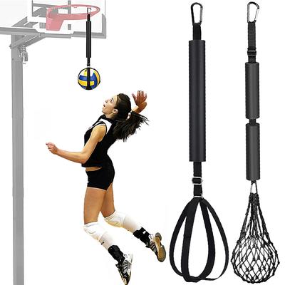 Volleyball Spike Trainer Volleyball Solo Aufschlagtrainer mit verstellbarem Gürtel Verschleißfest für Anfänger