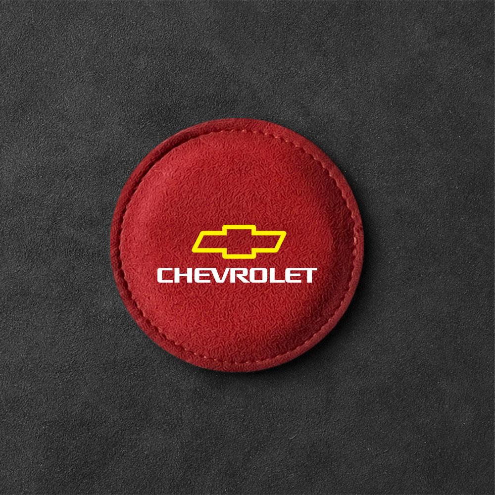 AABHI1 1/2Pcs Non-slip Mat Water Cup Slot Pad Car Coaster For Chevrolet Cruze Captiva Lacetti Aveo Malibu Trax Camaro Colorado Z71 Volt