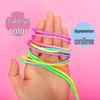 Collective Skipping Rope for Girls: Nostalgic Elastic Band for Kids' Sports Activities