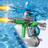 Long Range Shooting Electric Water Gun Toys Children Automatic Sensor Muzzle Flame Squirt Gun Kids Summer Beach Pool Party Toy