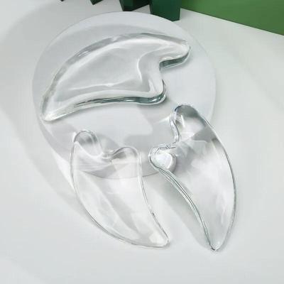 Transparent Crystal Full Body Facial Meridian Massager