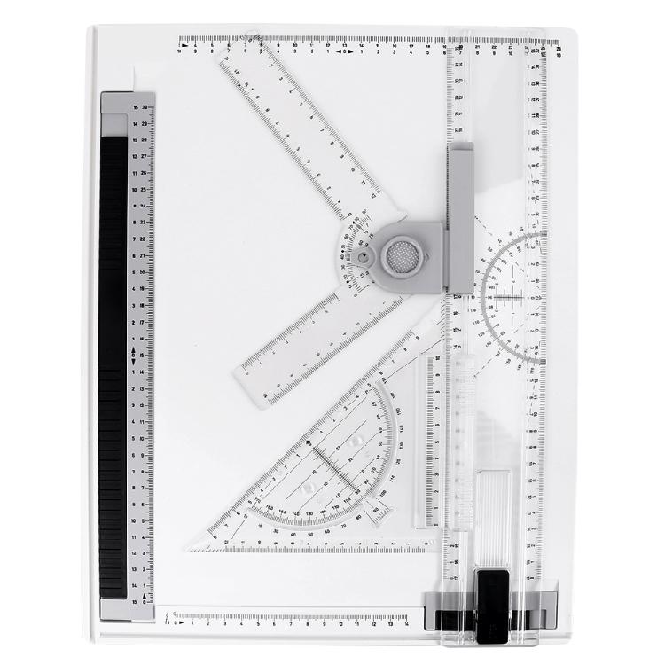 Verbessertes A4 Zeichenbrett-Set Zeichenbrett Multifunktion Metrisches System Kunst