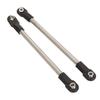 8Pcs Stainless Steel Link Rod 275mm Wheelbase Stainless Steel Link Rod Linkage Set for 1 10 RC Crawler Car