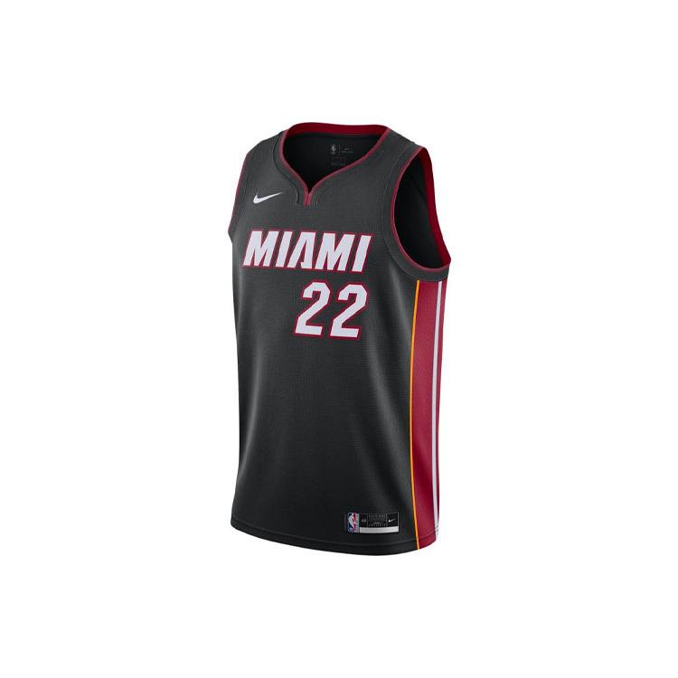 New Nike Nba Miami Heat Jimmy Butler Heat Icon Edition 2020 Swingman Jersey CW3671-014