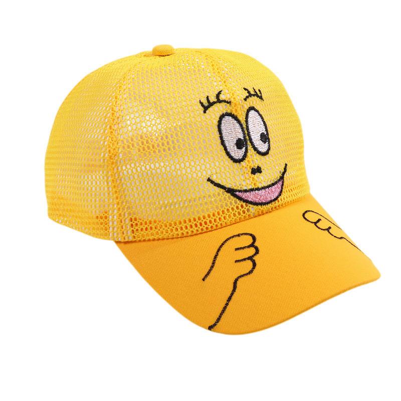 

Baby Boys Girls Summer Mesh Fedoras With Sun Protection For 3 To 8 Year Olds жёлтый