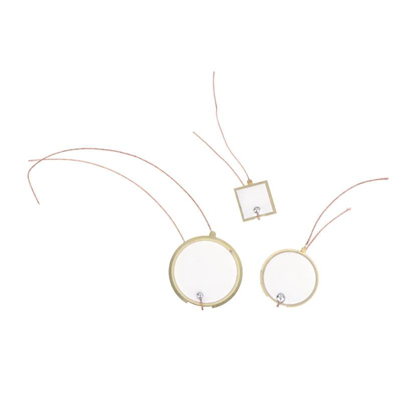 5Pcs 13Mm 21.5Mm 27Mm Piezoelectric Ceramic Wafer Plate Piezo Ceramic Buzzers Double-Sided Brass Ultrasonic Buzzer For Speaker