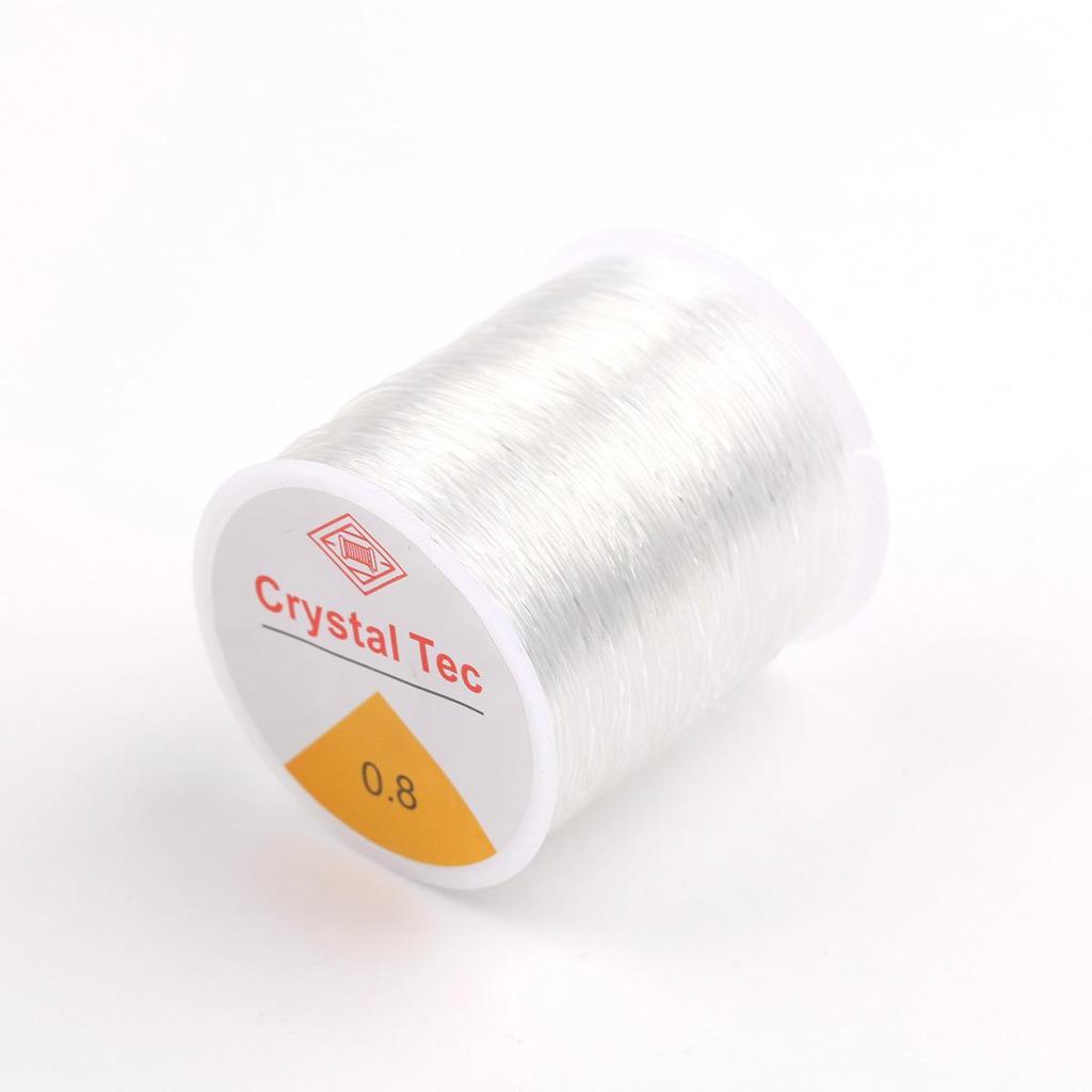 Elastic Beading Cord for Transparent Crystal and Buddhist Beads Bracelet