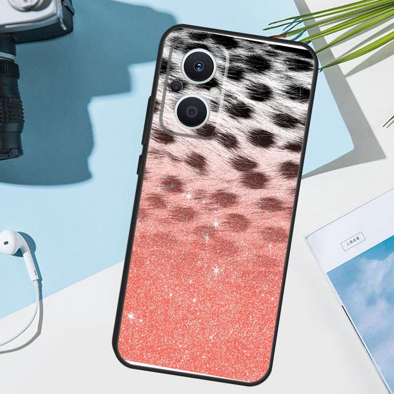 Leopard Print Cover For OPPO Reno 11 Pro 10 12 13 14 14F 13F 12F 11F 7 8 Lite OPPO Find X6 X5 X8 X9 Pro Case