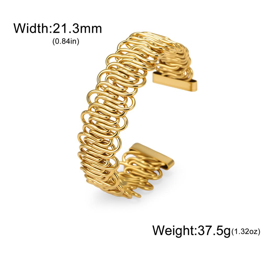  Elegant Flower Starfish Shell Bracelets for Women Summer Aesthetic Open Wide Bangle Party Wedding Jewelry Waterproof