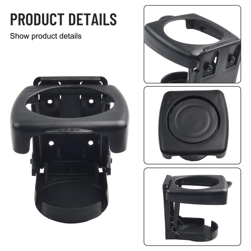 1PCS Car Drink Cup Bottle Holder  Auto Folding Beverage Stand Mount