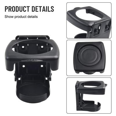 1 PIÈCE Porte-gobelet Bouteille de Boisson pour Voiture Support de Boisson Pliant Automatique Montage