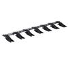 Bucket Tooth Bar, 53'', Heavy Duty Tractor Bucket Teeth Bar for Sub-Compact Tractor Loader, 4560 Lbs Load-Bearing Capacity, Fits Bucket Cutting Edges