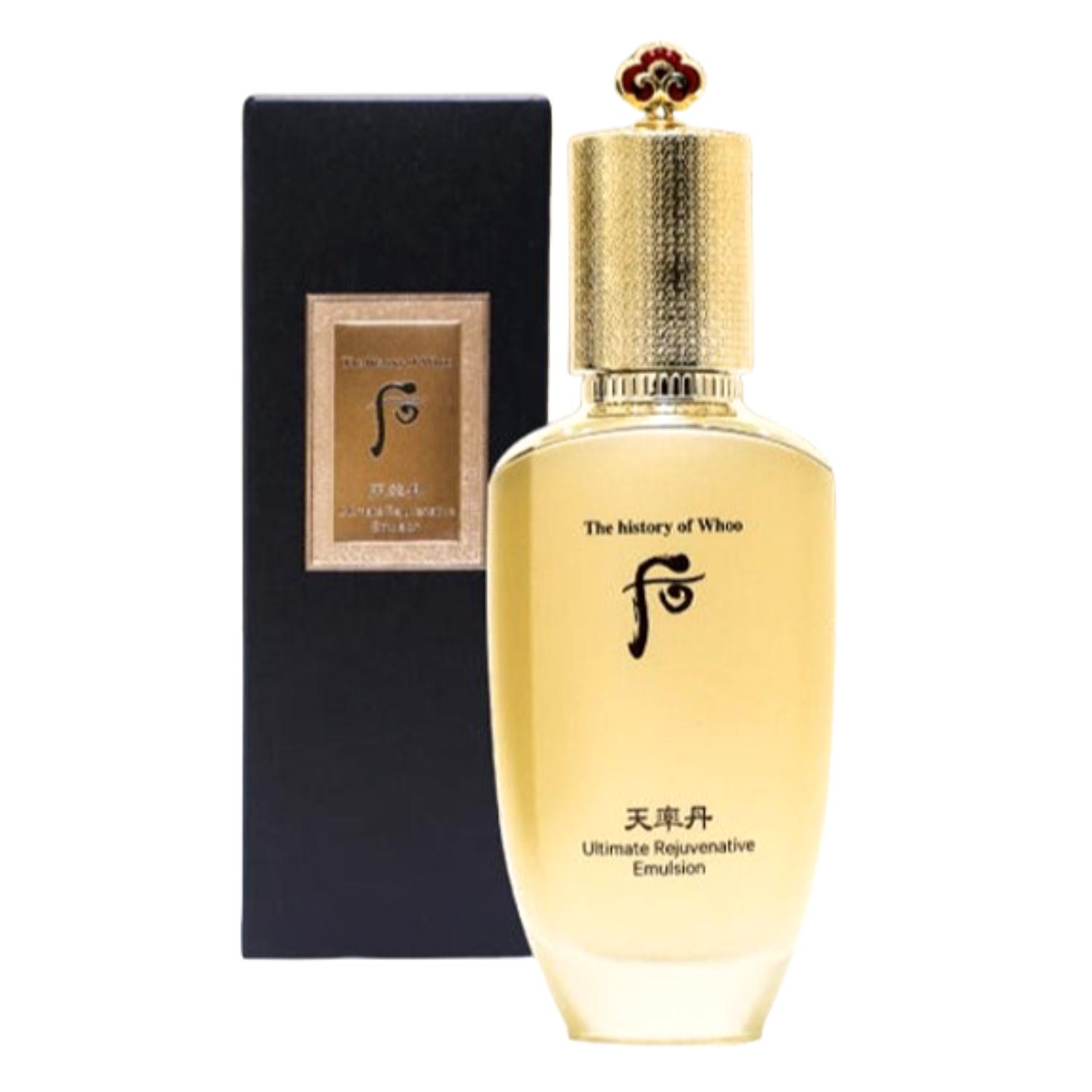 

The History of Whoo Cheonyuldan Ultimate Rejuvenative Emulsion 110ml | Korean Herbal Anti-Aging & Firming Lotion 110ml