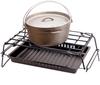 CAPTAIN STAG Dutch Oven Beginner Set 25cm Capacity 4L Cast Iron 6 Piece Set M-5541