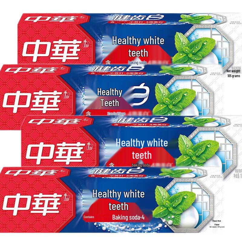 

Zhonghua Healthy White Baking Soda Mint Toothpaste