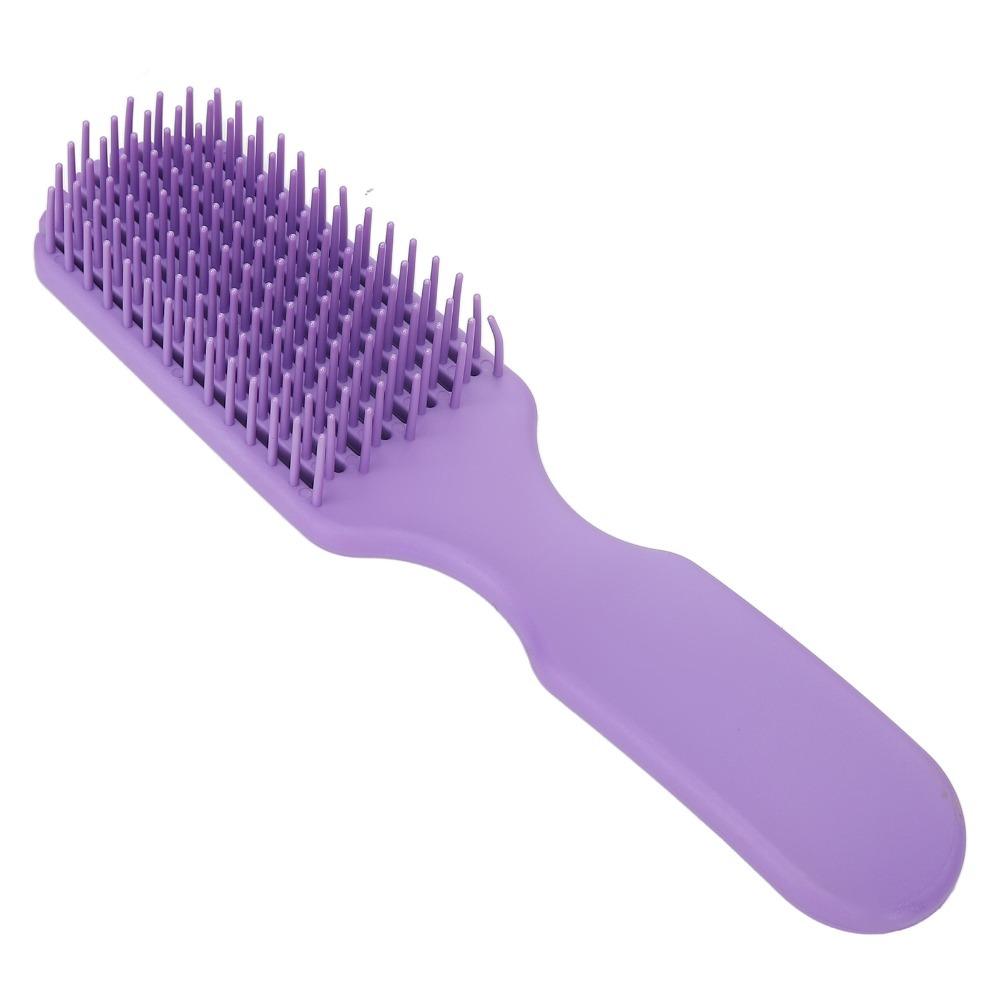 3pcs Nine Claw Comb Hair Detangler Comb Purple Wide Tooth Hair Brush  For Curly Kinky Hair