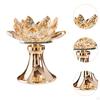 Candle Stand with Lotus Design for Decorative Purposes