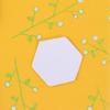 100PCS Hexagon Templates for Patchwork Paper Sewing Craft DIY Garment Fabric Sewing Tools Accessories