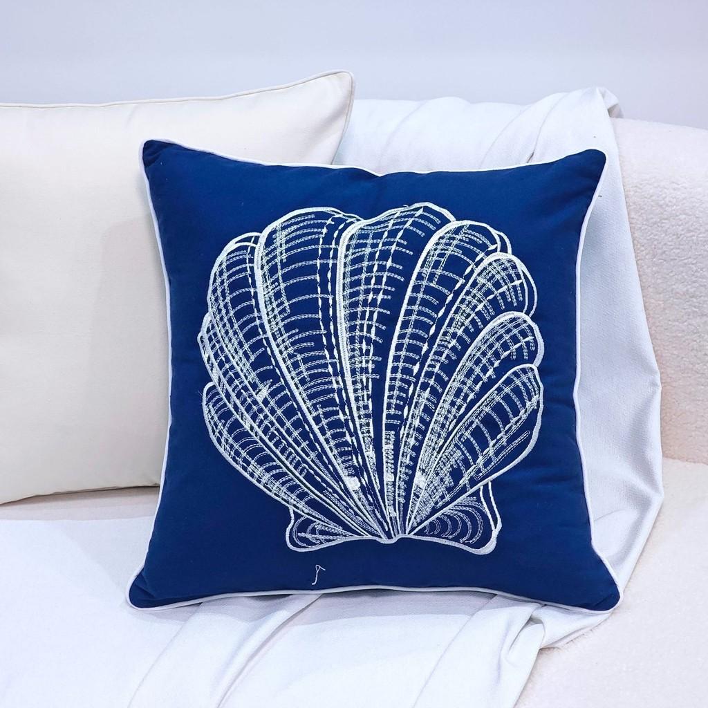 Canvas Ocean Series Throw Pillow Cover With 45cm For Home Decor And Lounge