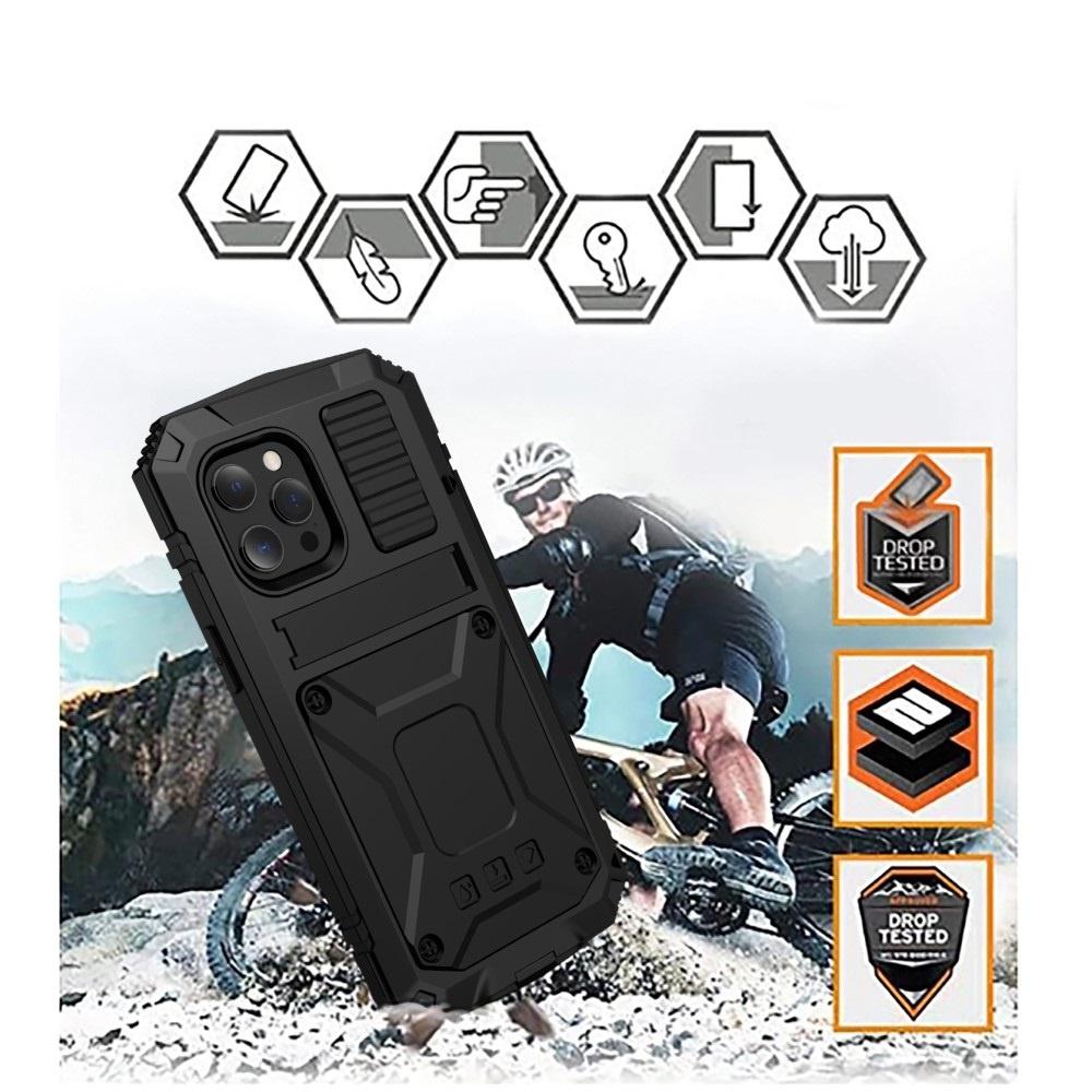 Defender Kickstand Case for iPhone 13 - Black