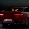 Araba Ön Camı İçin LED Sinyal Lambaları USB Yanıp Sönen LED Dekorasyon Işığı Araba Ön Camı Parlayan Esnek LED Panel Şeytan Gözü Işığı