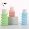 Leak Proof Travel Containers 50/110ML Collapsible Silicone Bottle for Toiletries, Compact Lotion Size Container, Foldable Refillable Shampoo