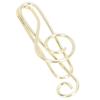 20Pcs Musical Note Paperclip Music   Shape Creativity Modeling Metal Craft Supplies