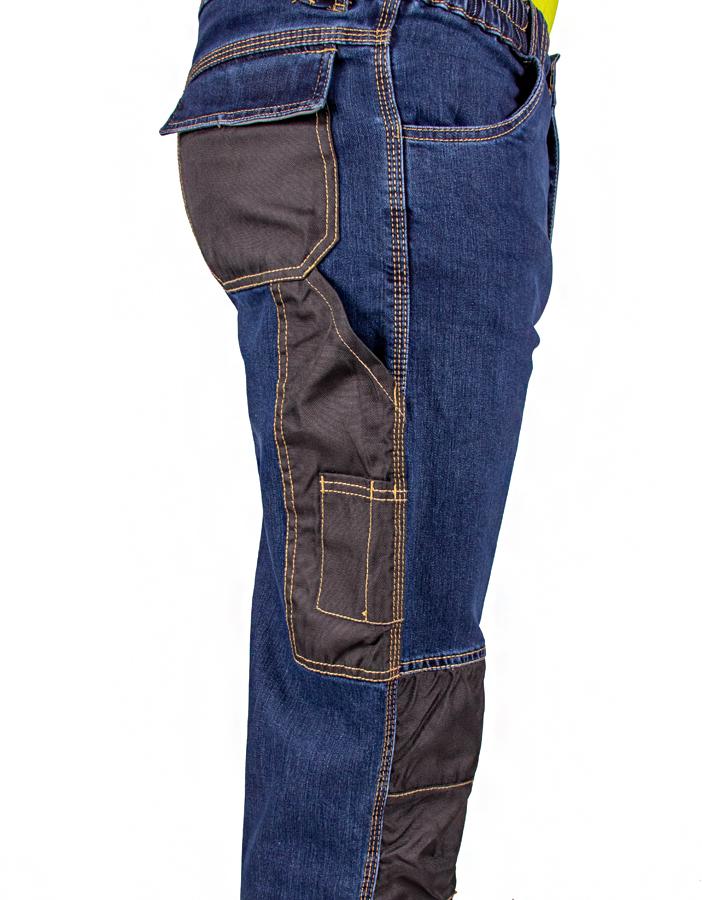 Men's Work Jeans BHP Cargo Pockets for Knee Pads Firi XXL