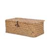 Handwoven Seagrass Storage Basket Seagrass Desktop Organizer Woven Rectangular Basket  Office Desk