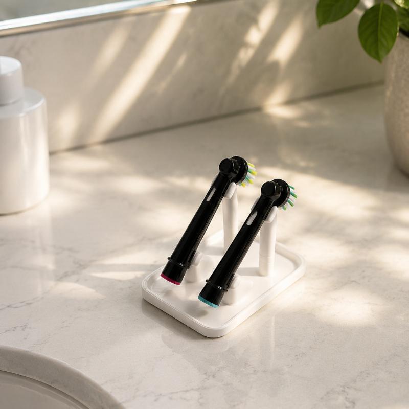 1pc 3D Printed Toothbrush Holder, Replacement Storage Rack for Electric Toothbrush, Bathroom  Organizer