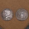 1pcs Crafts Stray Coin   1974 Half  Skull Zombie Decorative Coins Home Decoration